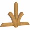 Ekena Millwork Redmond Rough Sawn Timber Gable Bracket, Western Red Cedar, 72"W x 42"H x 4"D x 6"F, 14/12 Pitch GBW072X42X0406RED00RWR - alternate 2